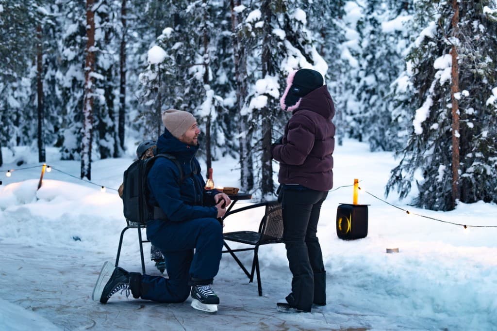 Het aanzoek in Lapland